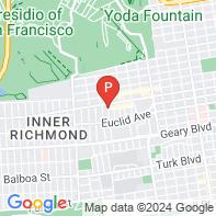 View Map of 525 Spruce Street,San Francisco,CA,94118